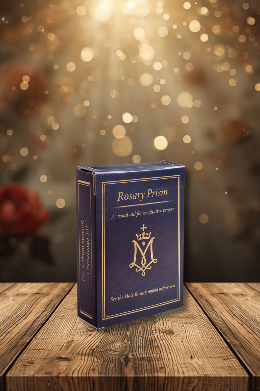 The Rosary Prism - A visual aid for meditative prayer